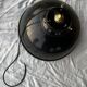 XXL industrial suspension in black enamelled sheet metal
