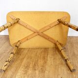 Vintage coffee table legs compass