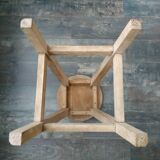 High oak stool