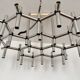 Atomic chandelier by Robert Haussmann for Swiss Lamps International