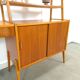 Teck plus fin double kast avec bureau uit Zweden