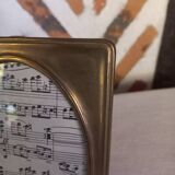 Solid brass photo frame