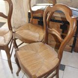 3 chaises style Louis Philippe