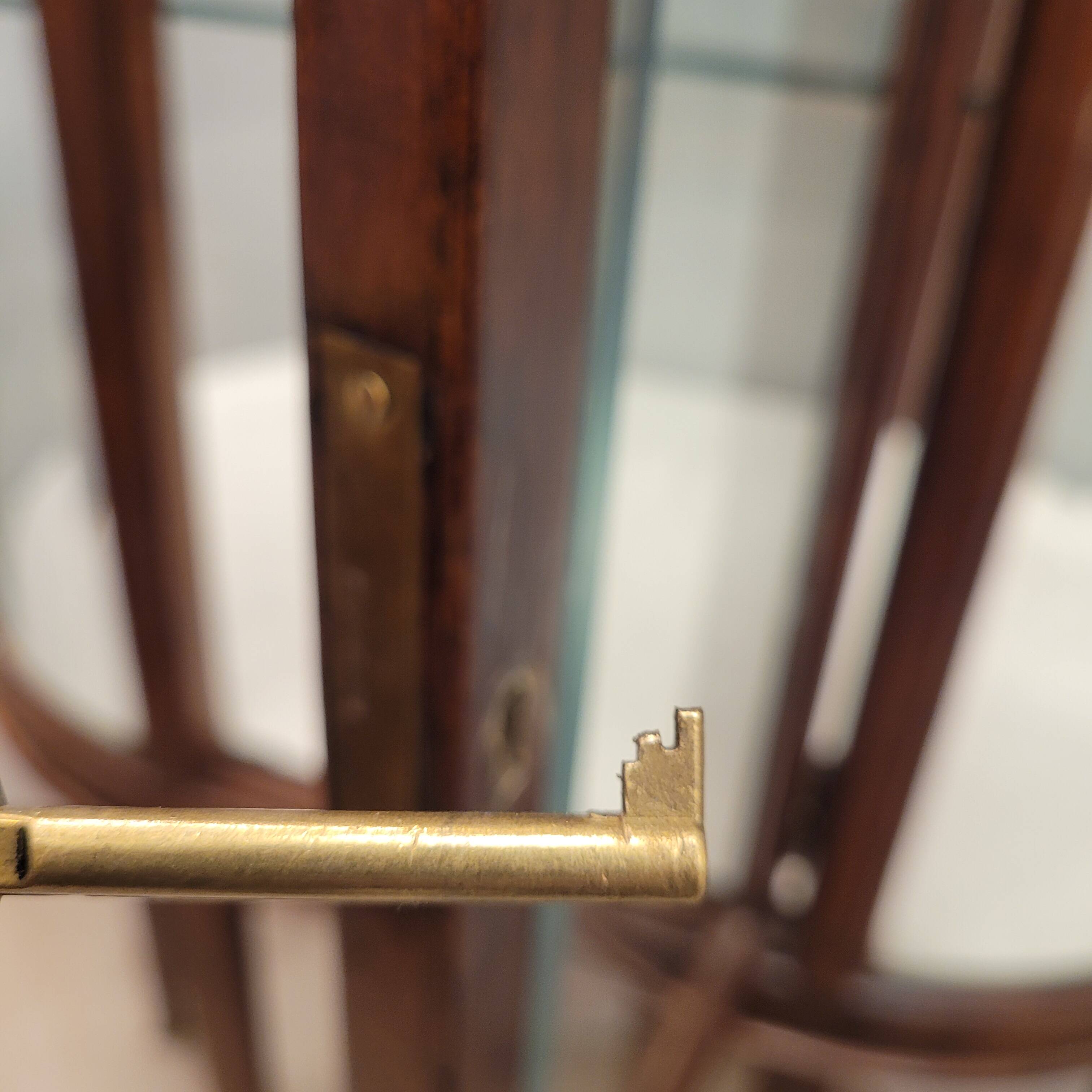 Vitrina, madera de caoba, style Eduardiano, pp. s. XX - Inglaterra