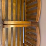 Pair of low armchairs