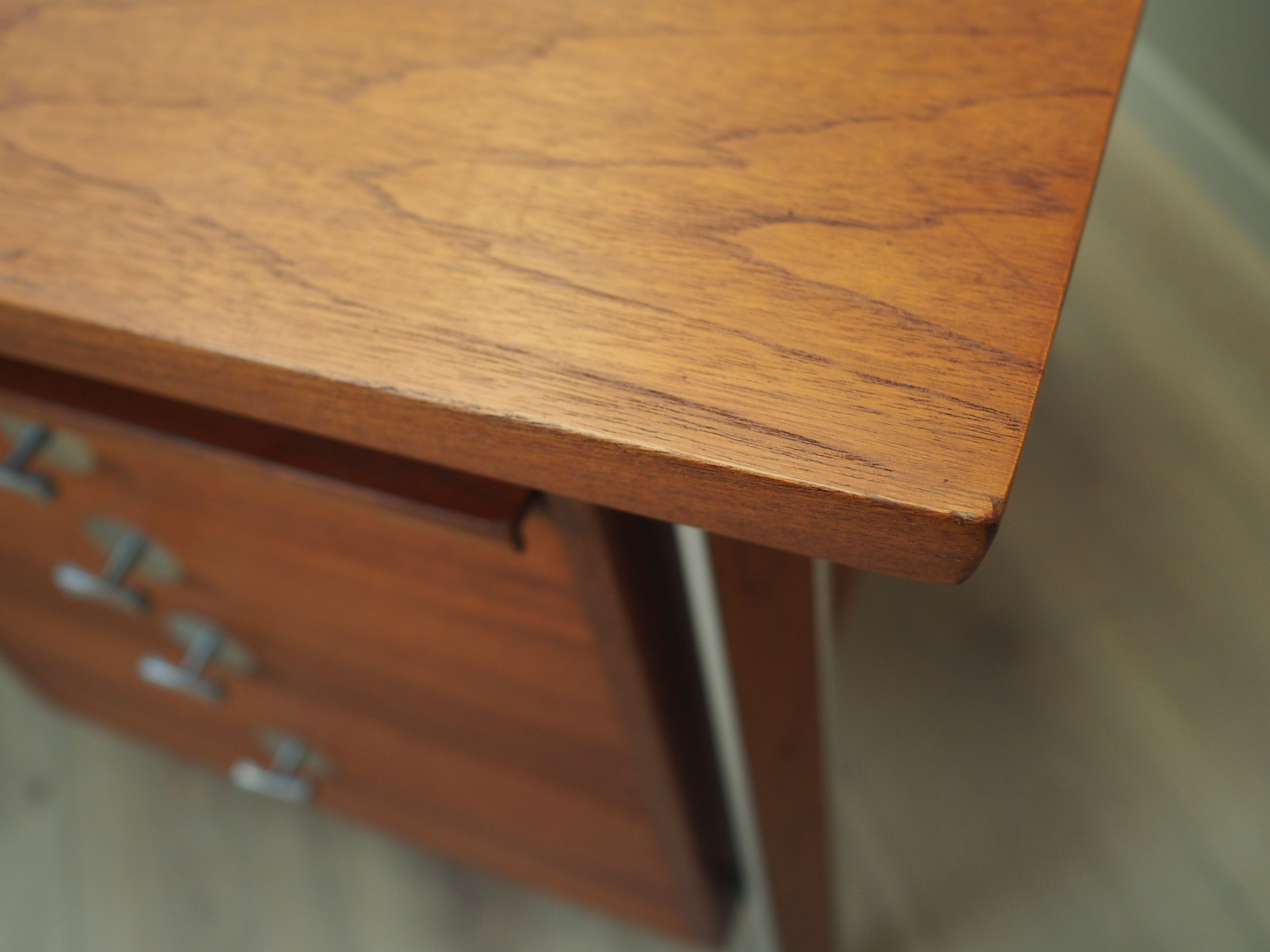 Teak desk, Danish design, 1970s, designer Finn Juhl, manufacturer France & Son
