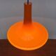 Mid-century glass tulip pendant by Peill & Putzler, 1960s