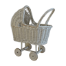 Rattan pram stroller toy