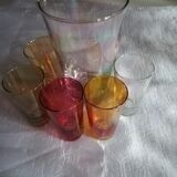 Carafe with 5 glasses