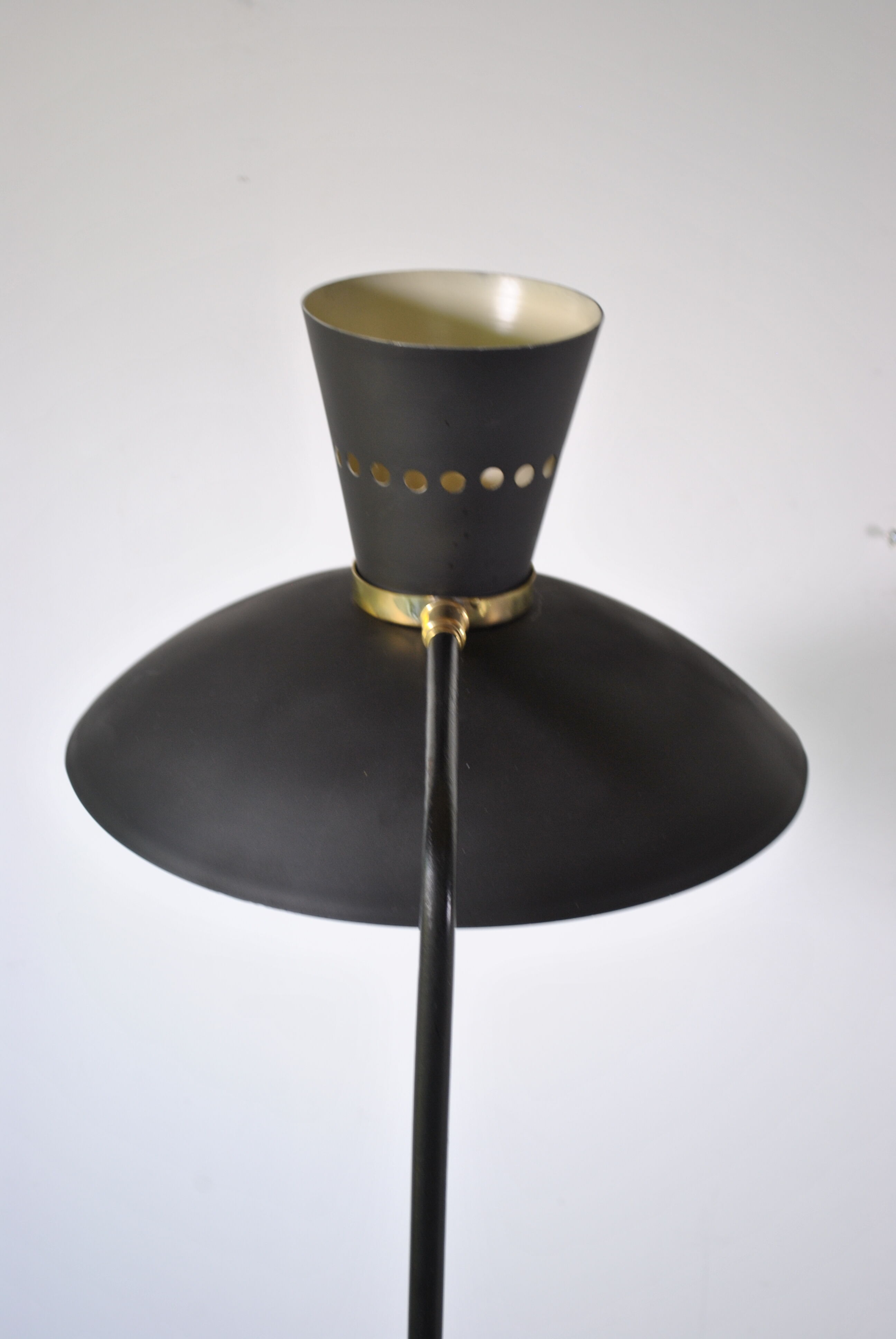 Lampadaire diabolo porte revues 1960