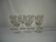 Saint louis manon 7 crystal port glasses - 11 cm