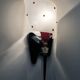 Vintage Rockabilly Wall Light Guariche Style Circa. Retro 1950