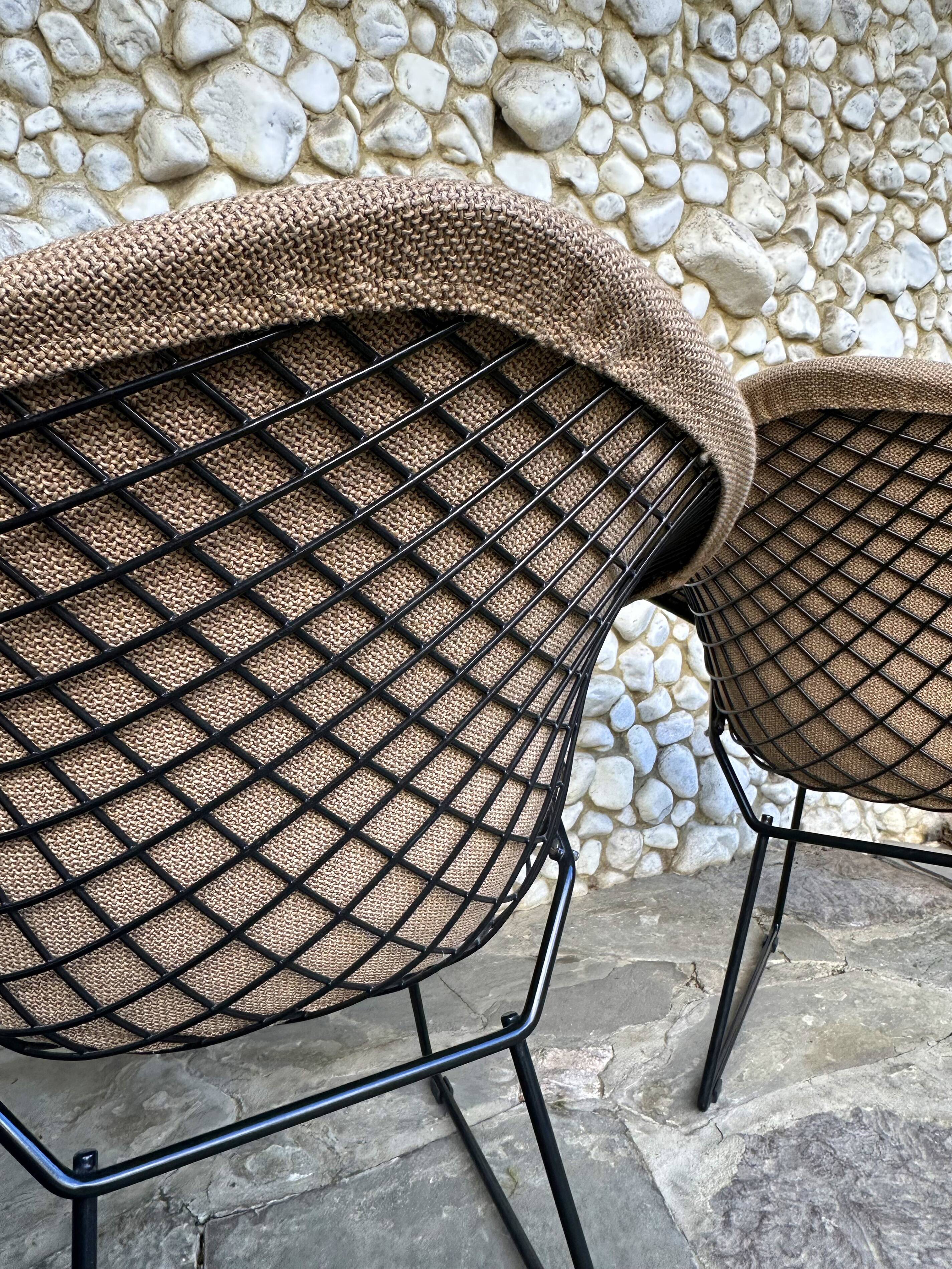 Pair of Diamond Chairs by Harry Bertoia for Knoll, 1970s
