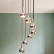 Large waterfall chandelier, design Hans-Agne Jakobsson, 1960-70