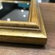 Old gilded mirror