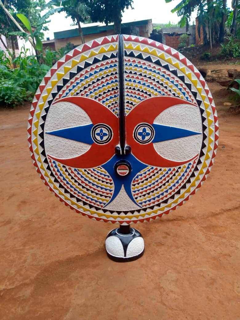 African Bwa Mossi Sun Mask