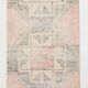 3x13 Pale Red Turkish Vintage Runner Rug, 87x400Cm SK 20299