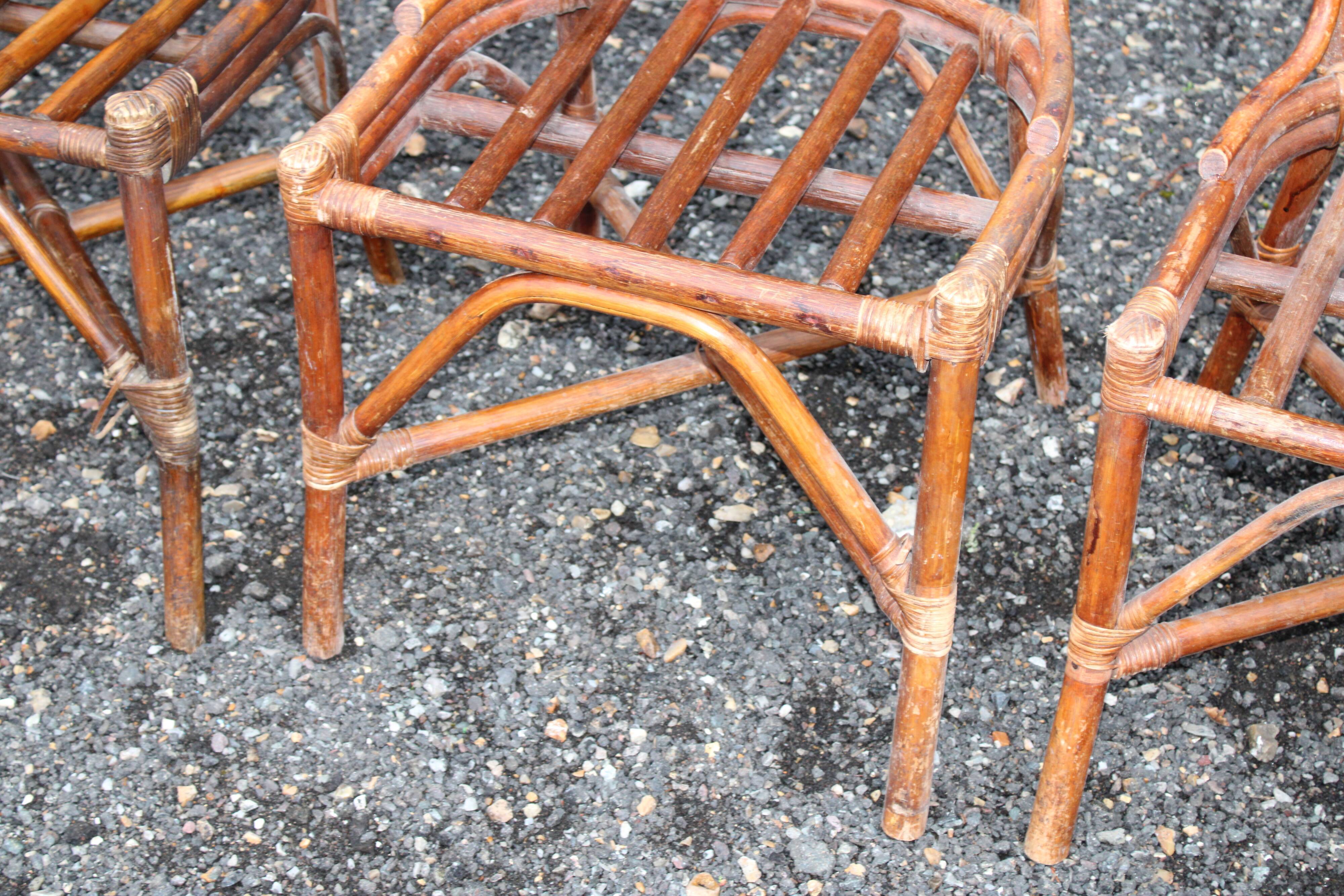 Rattan chairs