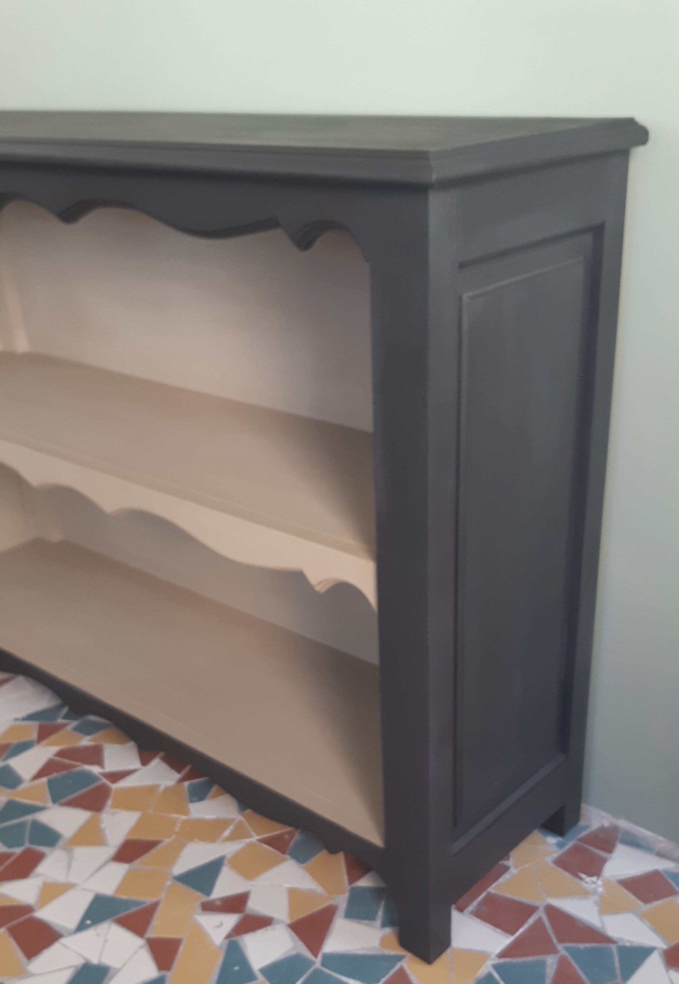 Furniture bibus black - linen