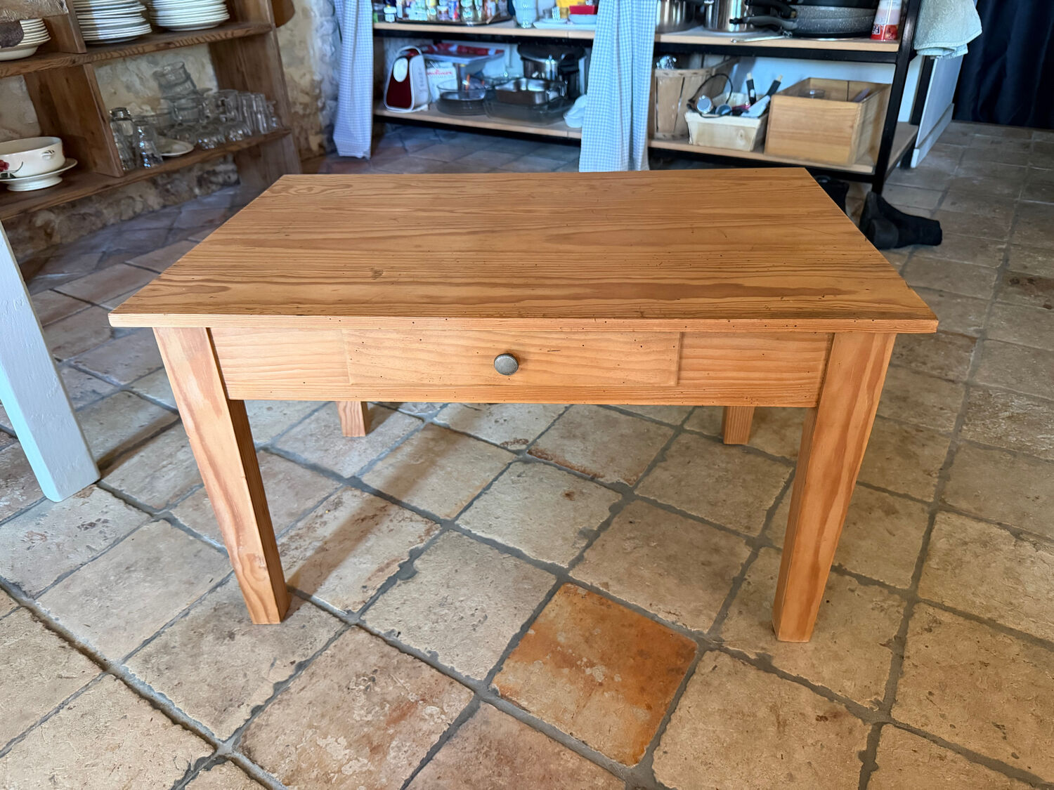 Renovated wooden coffee table