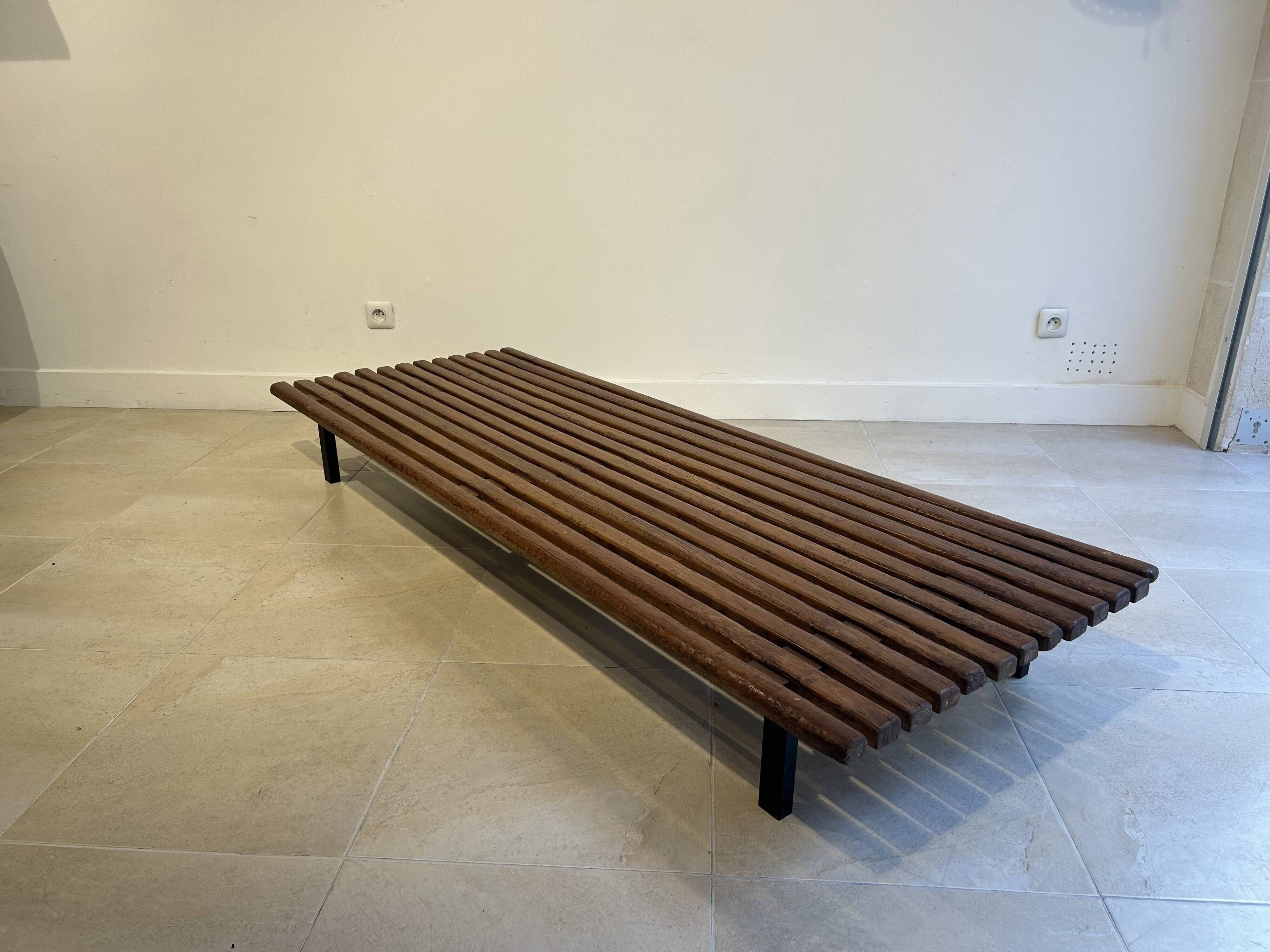 Cansado Banquette/Bench by Charlotte Perriand, Steph Simon Edition