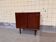 Vintage Danish cabinet with sliding doors