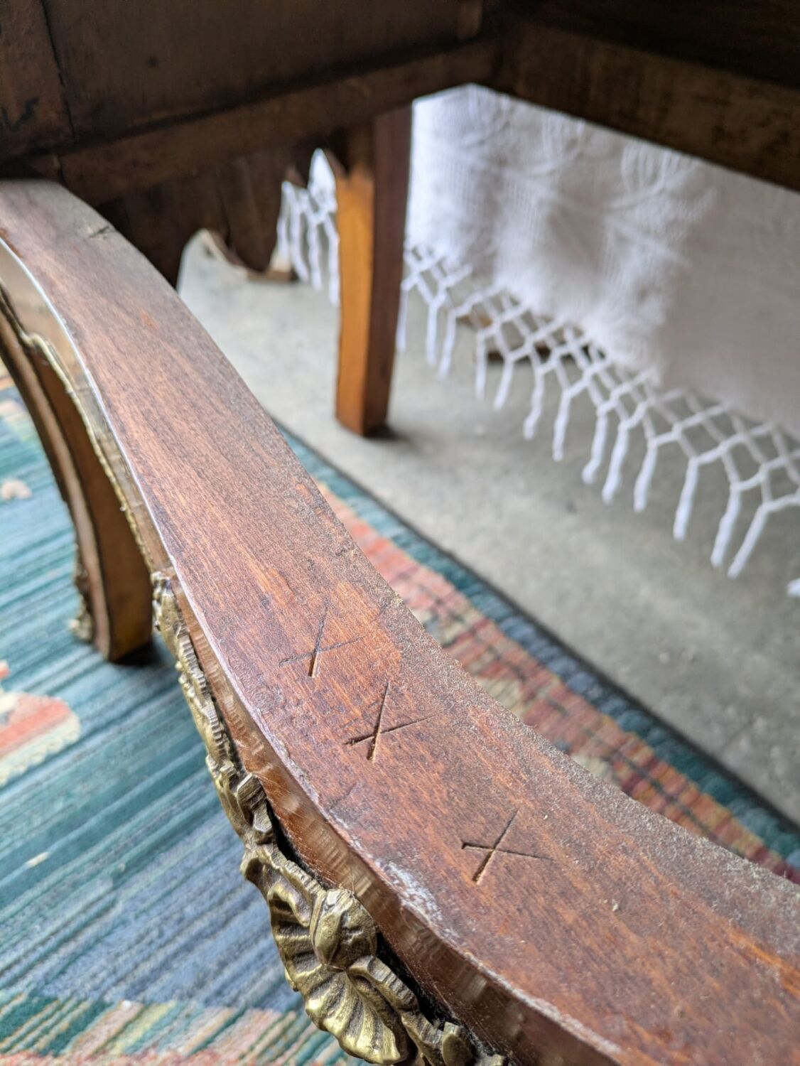 Louis XV marquetry commode