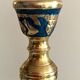Atypical duo of candlesticks, candle holders, copperware from cerdon