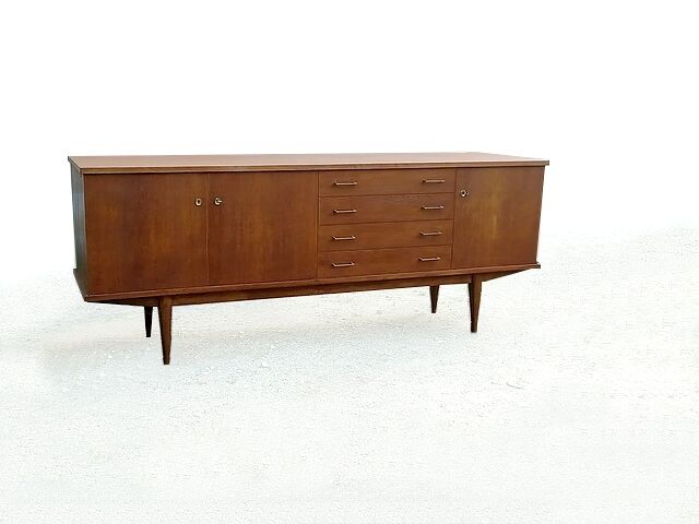 1950s solid wood sideboard