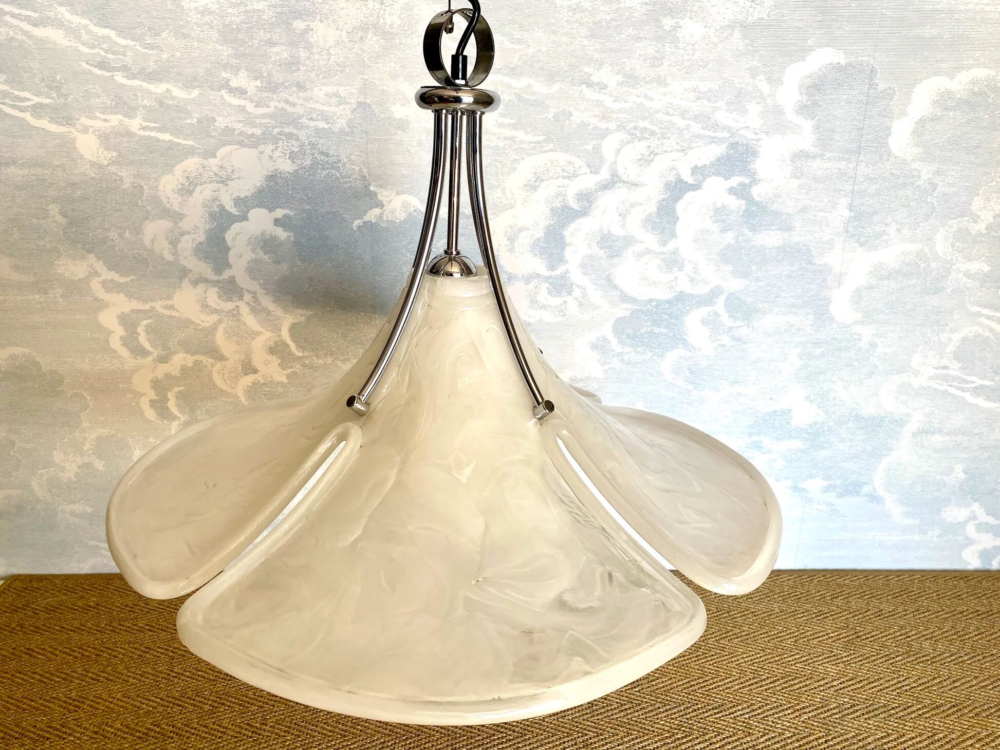 Height adjustable pendant light by Cosack Leuchten, Germany, 1970s