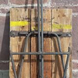 Folding workshop table