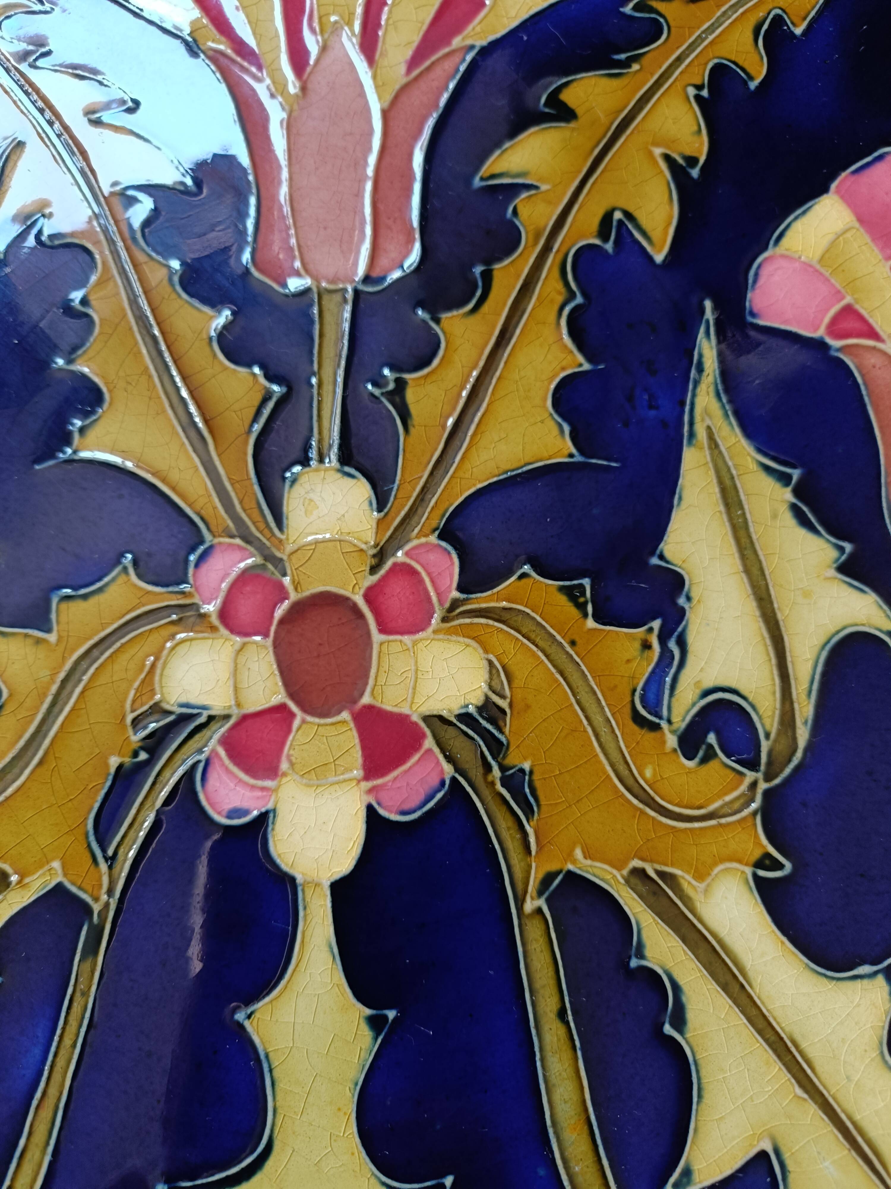 Longchamp Art Deco Iron Earth Dish