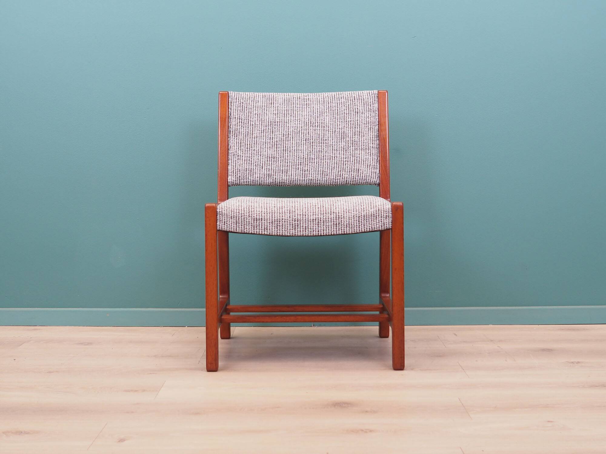 Set of five teak chairs, Danish design, 1970s, production: Denmark