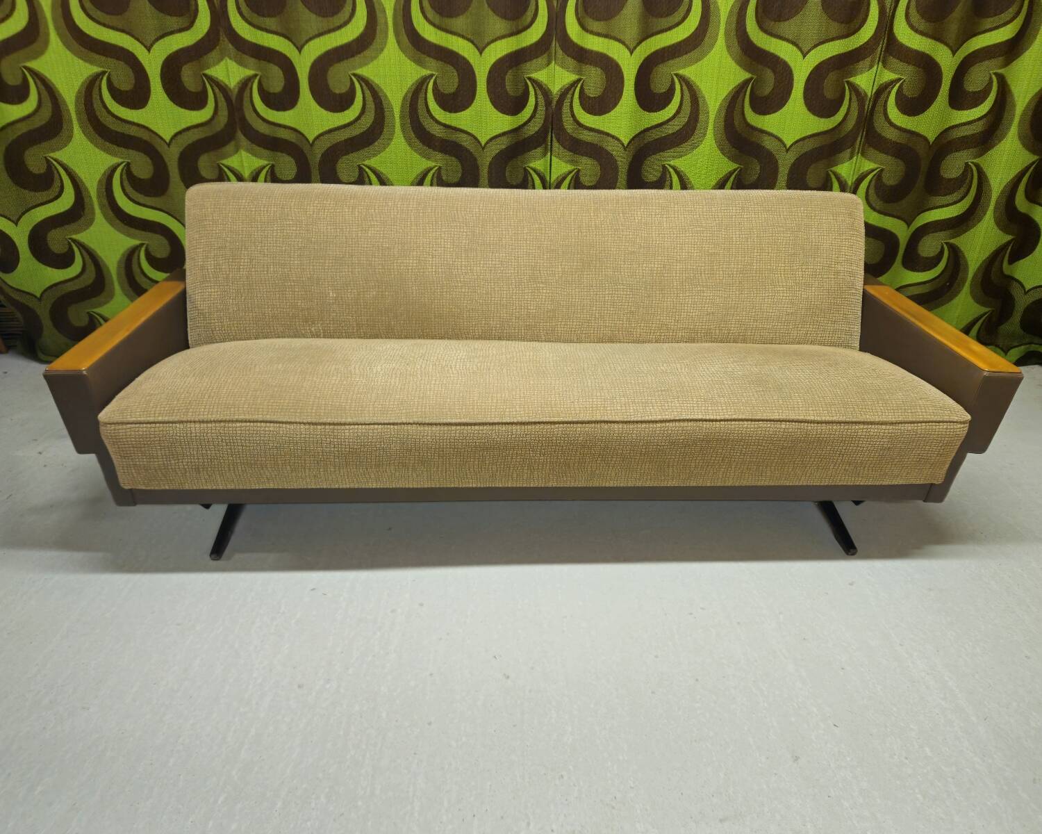 Canapé daybed vintage 1970" 