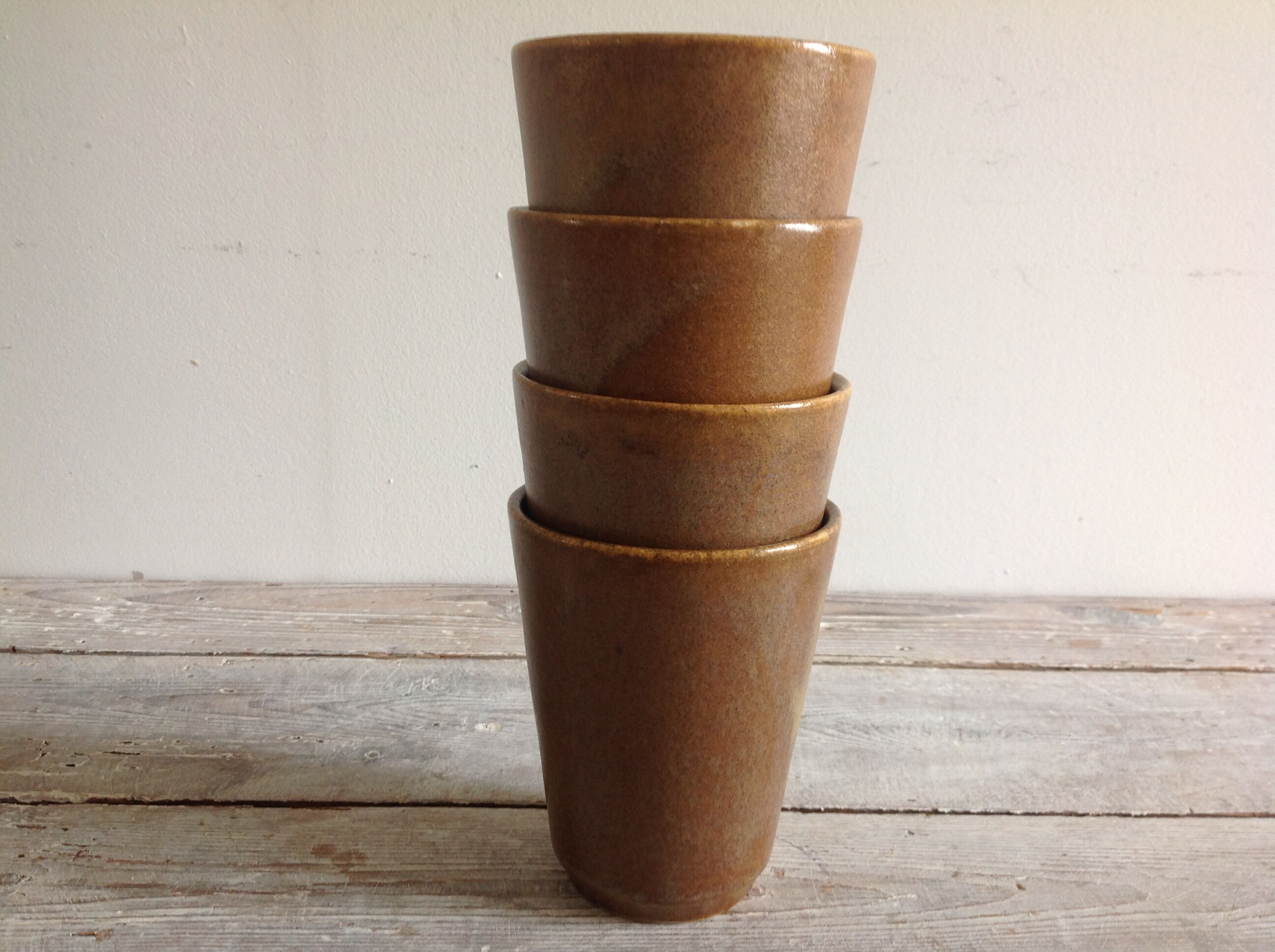 Sandstone cups