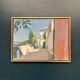 Original Swedish Oil on Canvas – “Town” by Mats Rydstern – Signed – Vintage & Framed – 37 × 49 cm (14.6" × 19.3")
