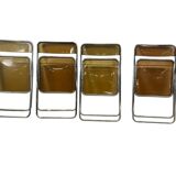 Set of 4 vintage 'plia castelli' chairs