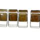Set of 4 vintage 'plia castelli' chairs
