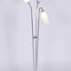 Restored ArtDeco Floor Lamp, Chrome-plated Steel, Czechia, 1930s