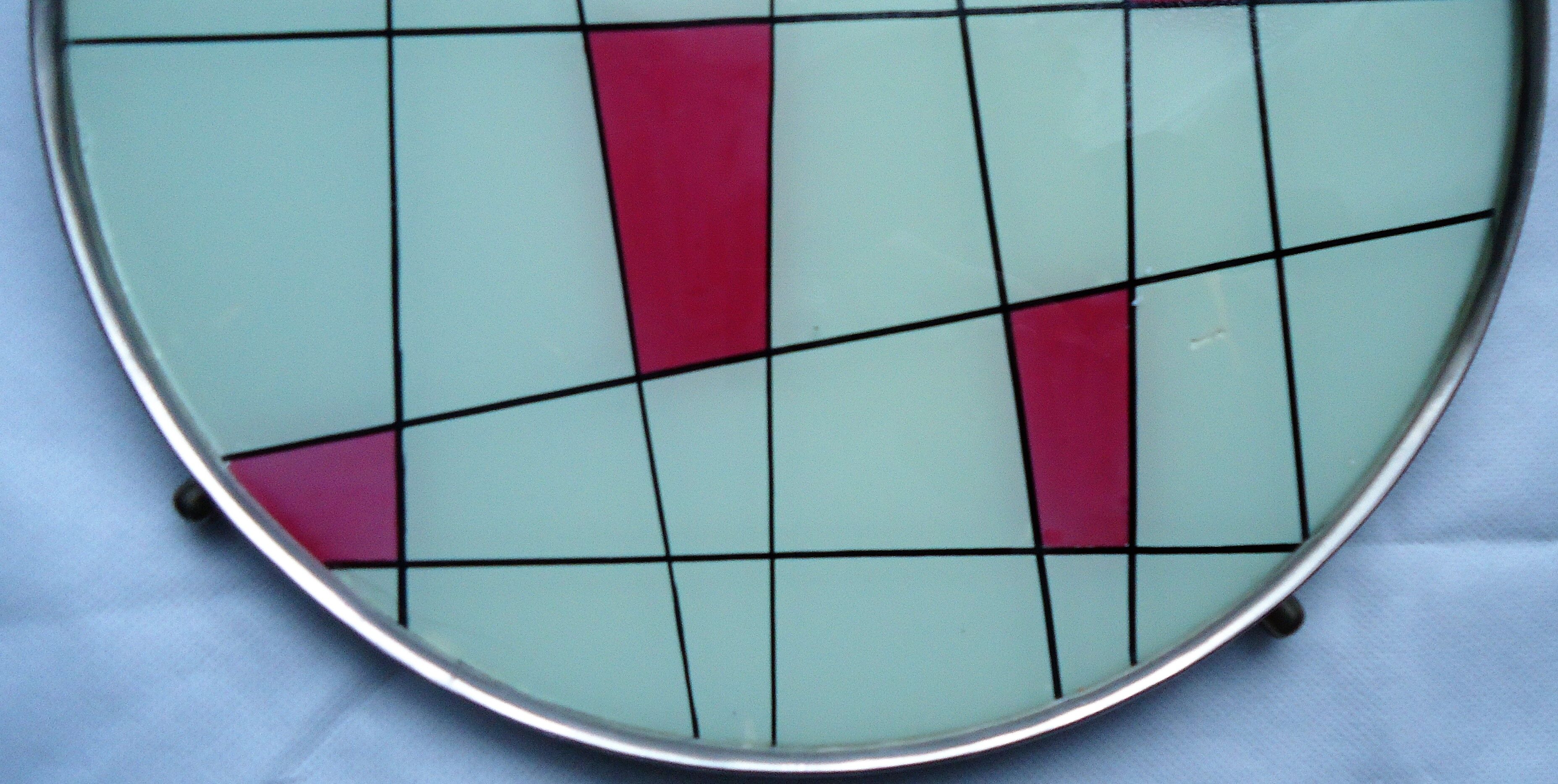 Set Art deco geometric patterns