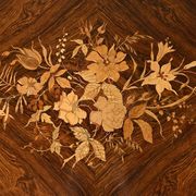 Middle table in rosewood veneer, Napoléon III period – 2nd half of the 19th century.