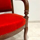Restoration period armchair with cross