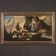 Painting landscape pastoral scene from the 18th century