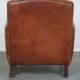 Sheepskin ArtDeco design armchair with a beautiful appearance