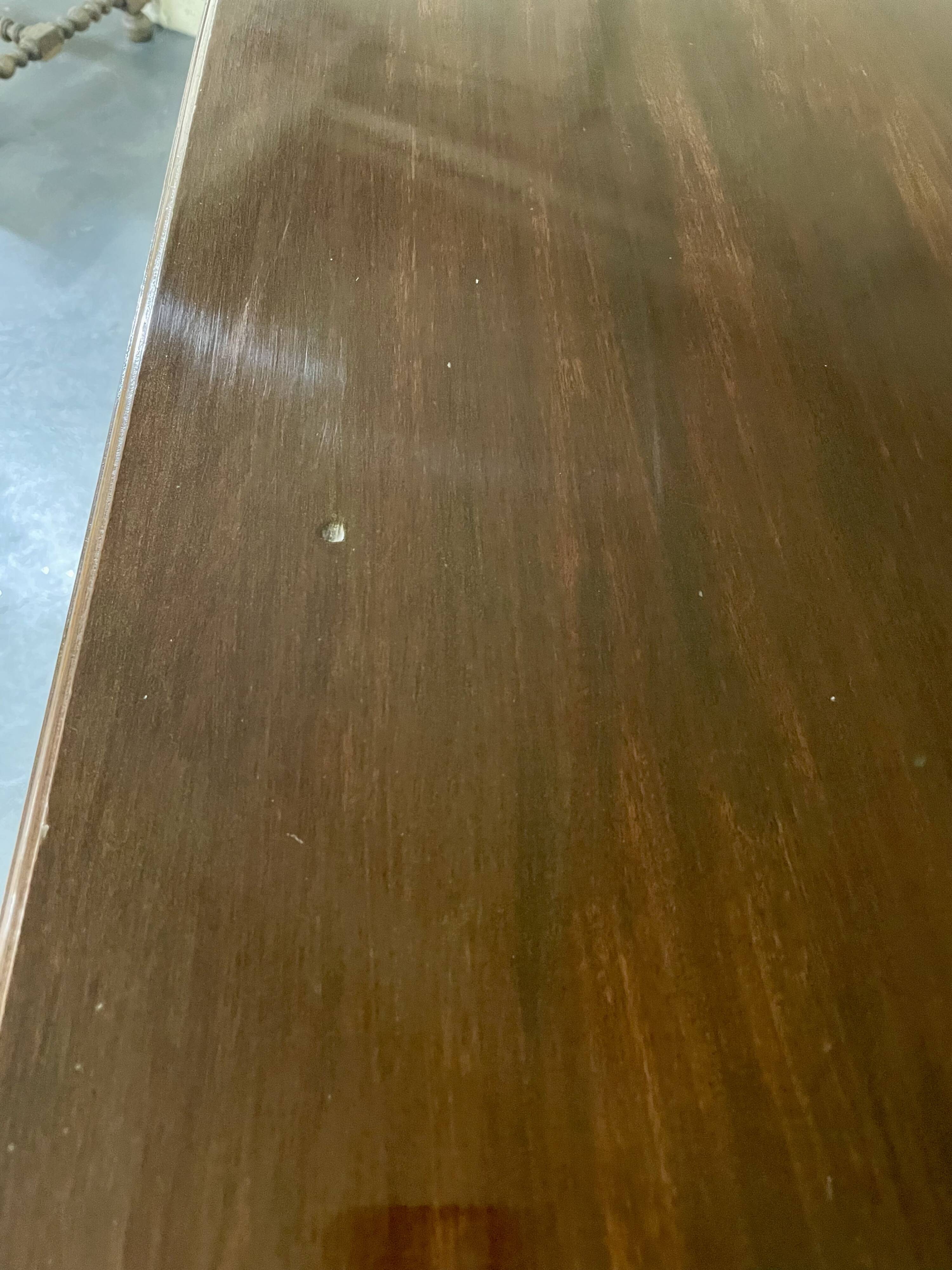 Pair of Louis XVI style mahogany sideboards