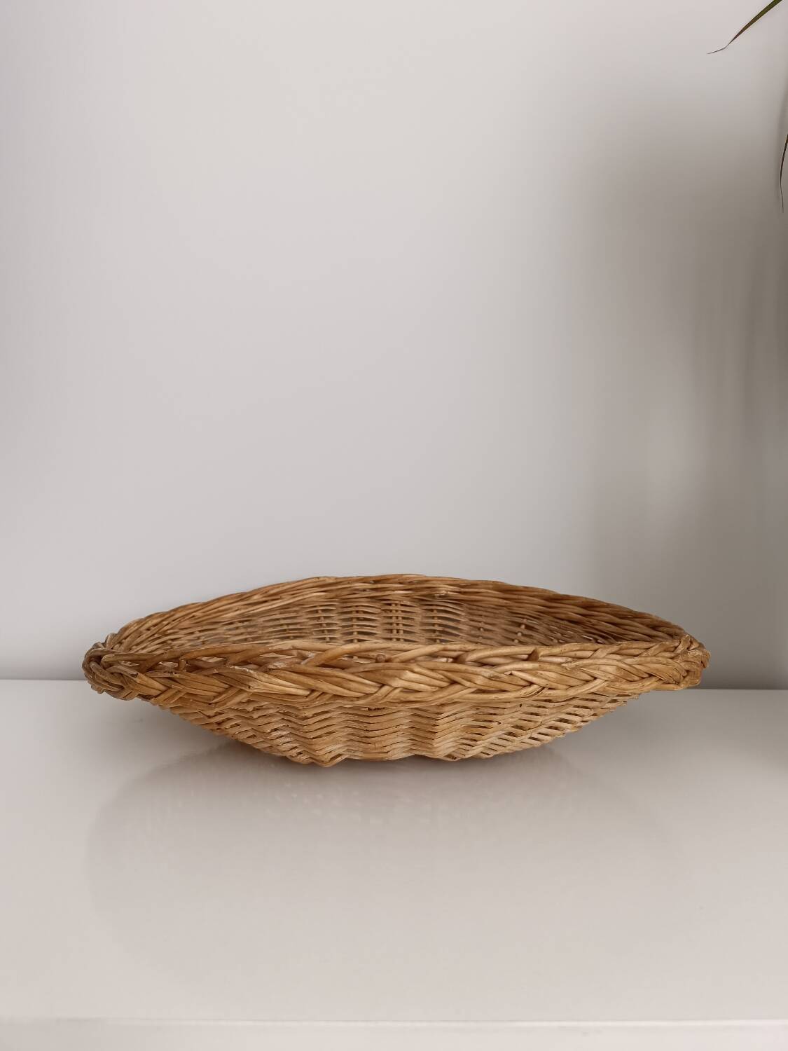 Vintage wicker basket