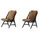 Paire de fauteuils des années 50-60 en bouclé, design suédois milieu du siècle