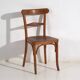 Vintage dining chairs Thonet / TON (c.1920-1950). Set of 8 pieces.