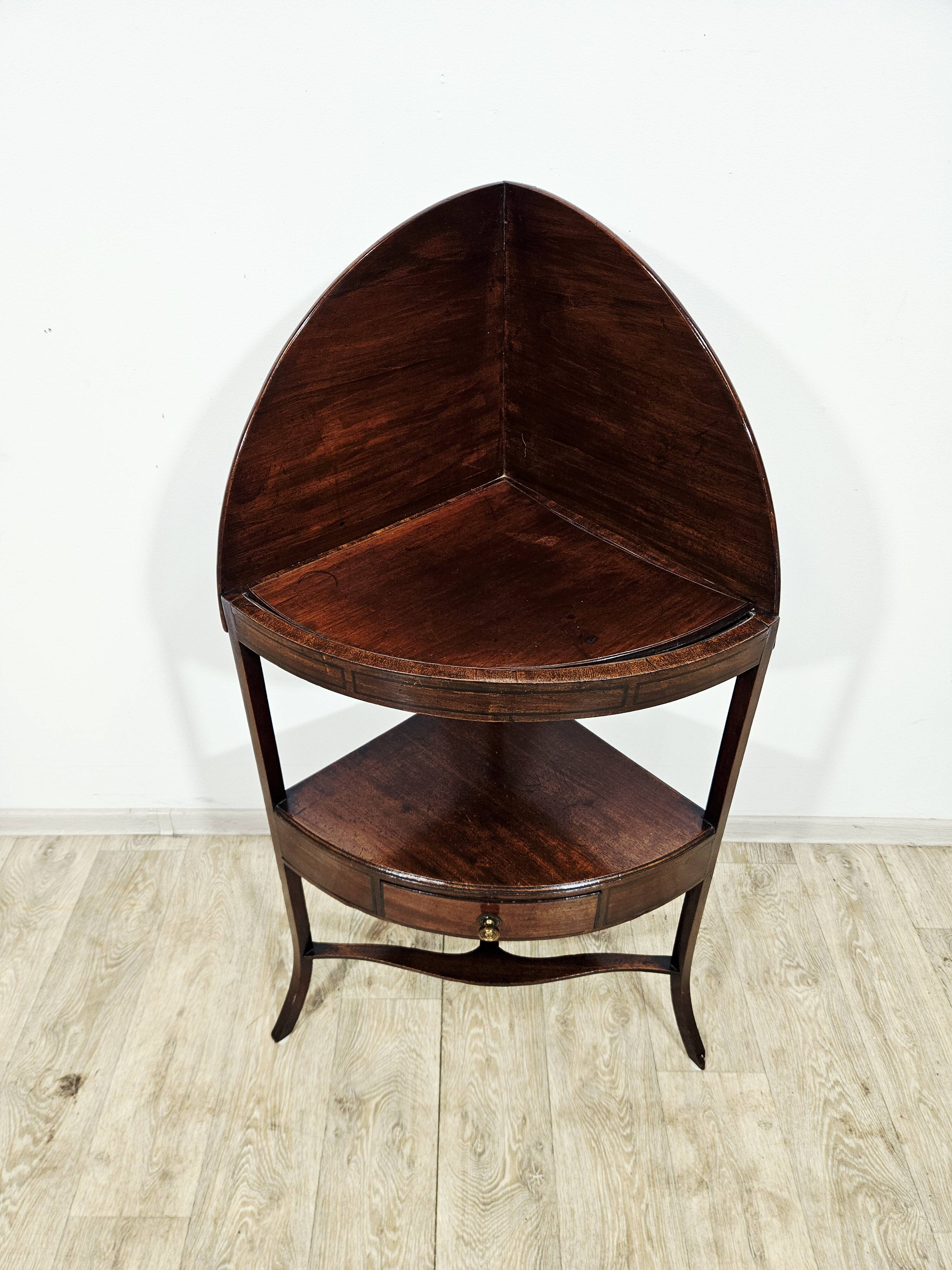 Antique washbasin (Washstand) – England, first half 19th century Mahogany
