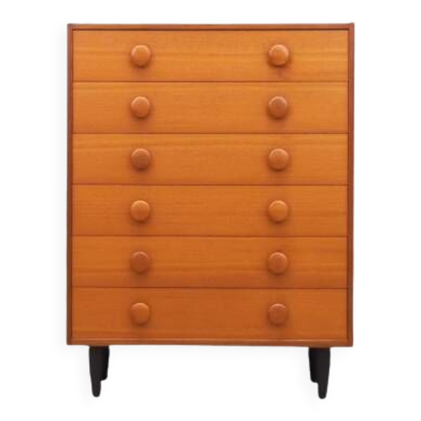Commode en teck, design danois, années 1960, production : Danemark